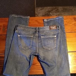 Express barely boot jeans